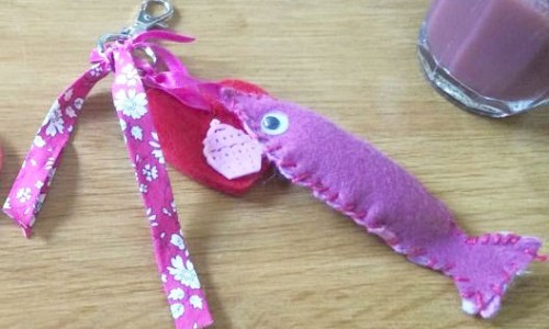 PORte clef poisson anniv